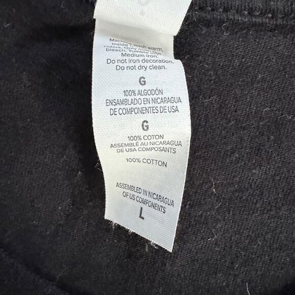 Barstool Sports black tshirt with Free Sitch with picture on front NWOT L - Picture 6 of 7